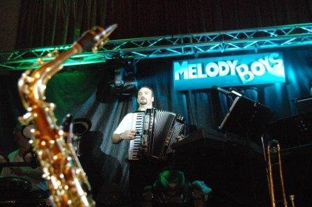 Les Melody Boy's sur scène